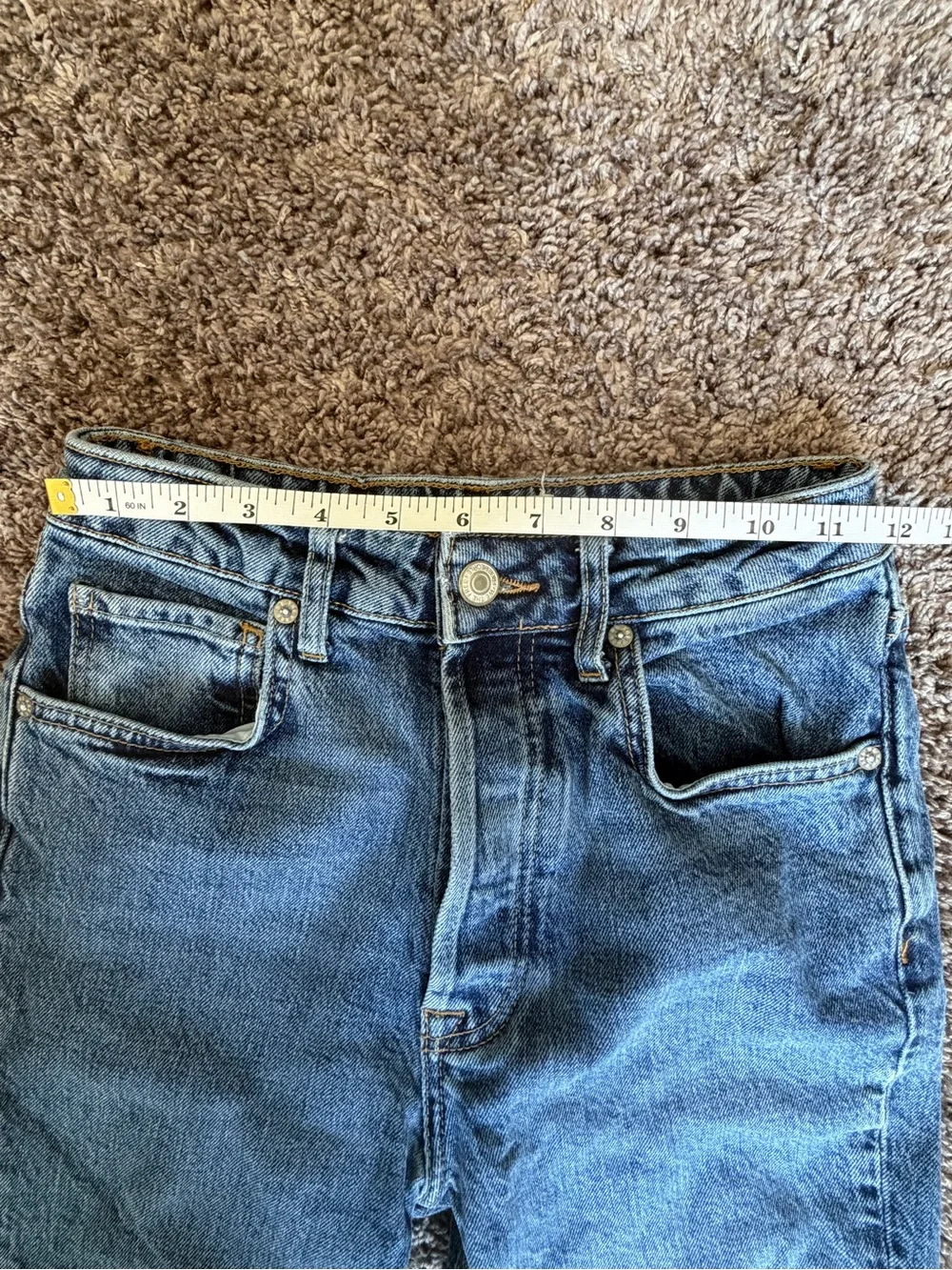 Free People/We The Free High Rise Stella Kick Flare Jeans